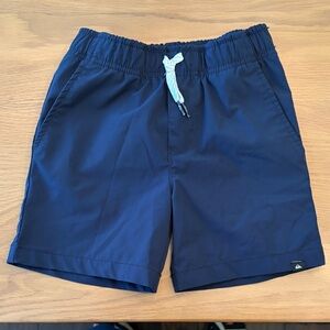 Quiksilver Navy Blue Kids Shorts with Light Drawstring